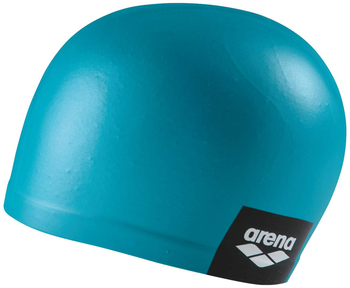 Arena - Gorro de natación Unisex de Silicona Moldeada con Logotipo para Adultos, para Entrenamiento intensivo, reducido, Ajuste cómodo, Talla única