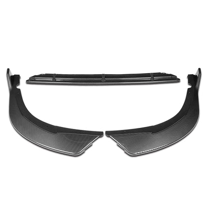 DNA MOTORING 2-PU-592-PCF Parachoques Delantero Estilo STP para Kia Optima SX SXL S 16-18, Fibra de Carbono