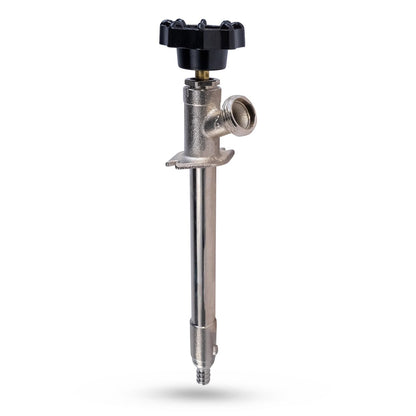 Everflow 6210P Grifo para manguera antihielo, latón cromado, 1/2" PEX x 25.4 cm - 20.32cm (8'') - Brass