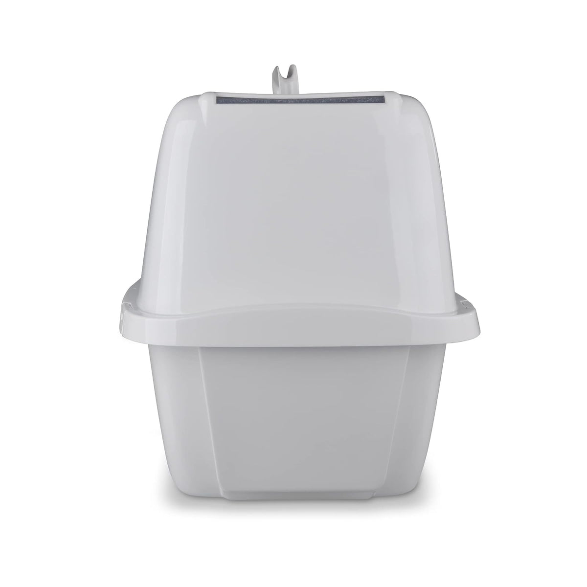 Vanness Arenero Grande Cubierto para Gato con Puerta Abatible y Filtro Reemplazable, Resistente y Fácil de Limpiar