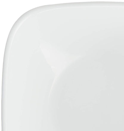 Corelle Vitrelle - tazón para servir de 1 cuarto de galón, tazón grande, vidrio de triple capa, resistente a grietas y astillas, bandejas cuadradas para servir, 7.75 pulgadas de ancho x 2.25 pulgadas