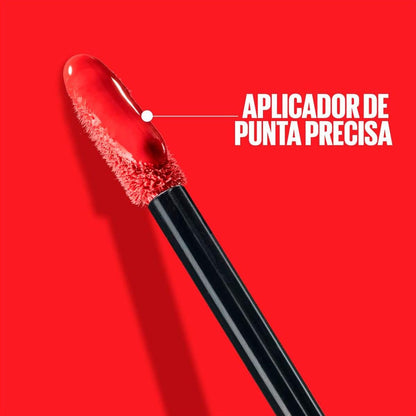Maybelline New York Kit 4 Pack Superstay Vinyl Ink Coy + Cheeky + Royal + Lippy Labiales líquidos de larga duración