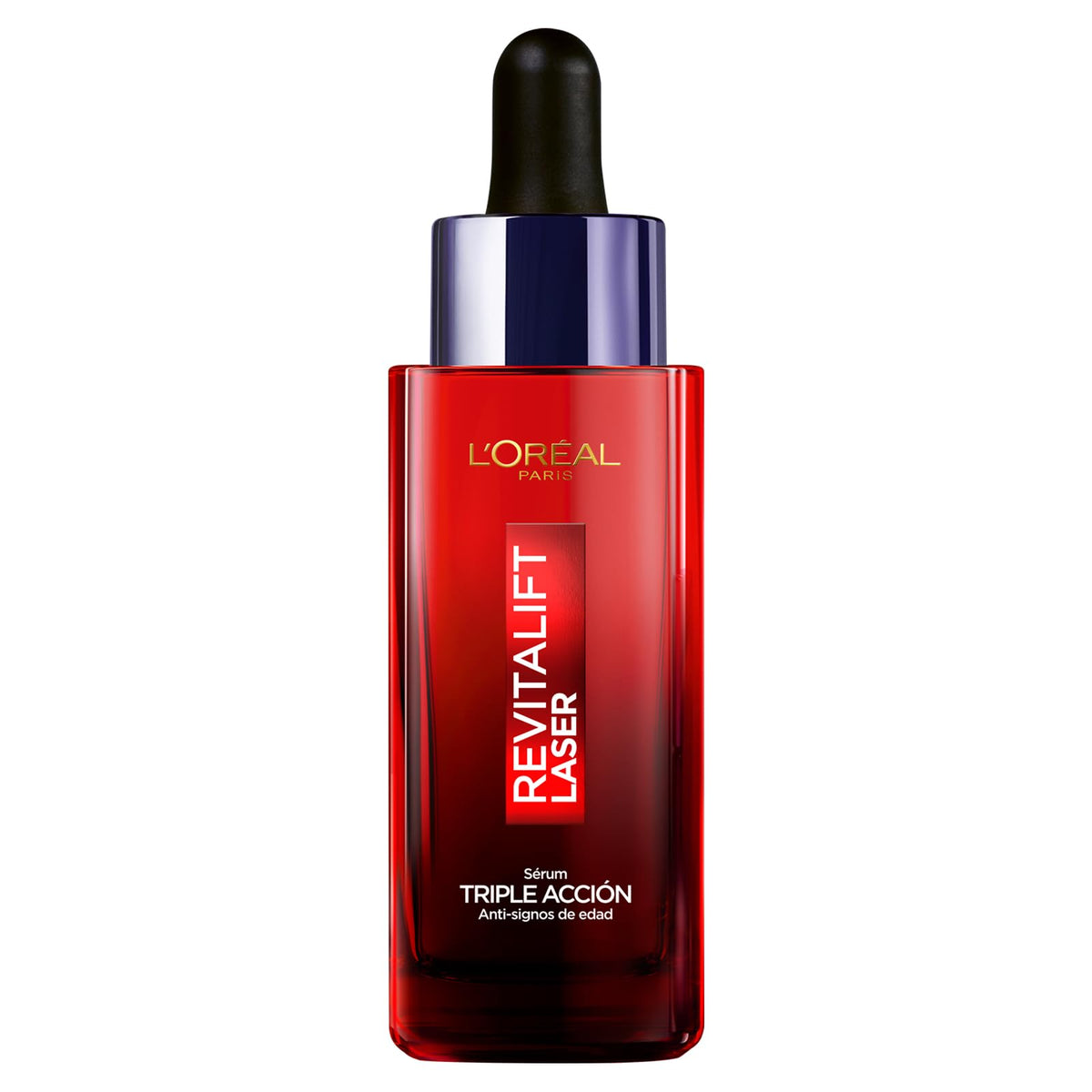 L'Oréal Paris Revitalift Laser Crema de Noche Antiedad 50 ml - Negro