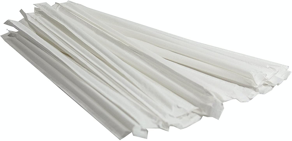 Paquete de 500 popotes de 26 cm, paquete de 500 unidades