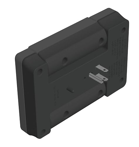 Koblenz Supresor de Picos, Protector de Voltaje de Pared, Multicontacto, 2500 VA, 6 Contactos Giratorios, Hogar y Oficina, TVs, Computadoras, DVDs, Desconexión Automática, Protección Gold (PV-2500 D)