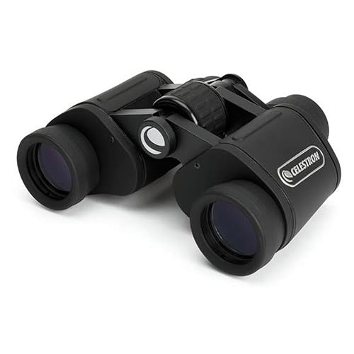Celestron – Binocular UpClose G2 7x35 – Óptica de Revestimiento múltiple para observación de Aves, Vida Silvestre, Paisaje y Caza, Binocular Porro Prism para Principiantes – Incluye Funda de