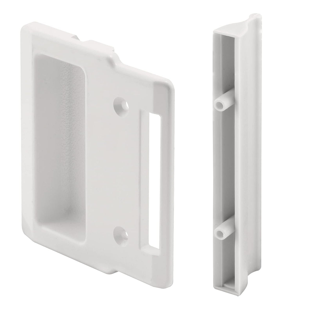 Prime-Line A 184 Pestillo para Puerta Corrediza, Mano Izquierda - 1 paquete - Blanco