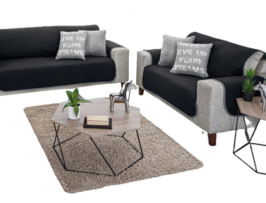 Colchas Concord Protector de Colchón, Color Negro, 100% Poliéster, Tamaño 2 Plazas, Cubre Colchón Suave Que Protege contra Polvo, Manchas y Desgaste, Cubre Colchón con Elástico Ajustable, 1 Pieza
