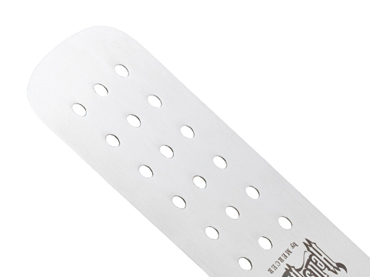 Mercer Culinary Hell's Handle Perforated Turner/Spatula, 8 Inch x 3 Inch