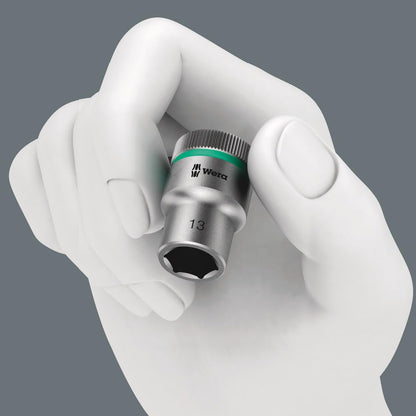 Wera 05049056001 Tool-Check PLUS 2, 39 piezas | Zyklop Mini se adapta a espacios reducidos, soporte Rapidaptor, perfiles Square-Plus (Robertson), componentes de bloqueo