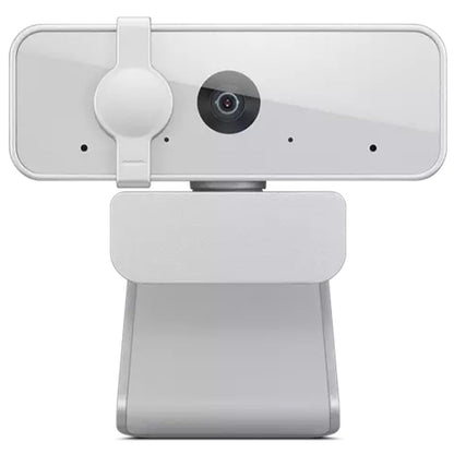 Lenovo Cámara Web 300 FHD | 1080p, ángulo amplio de 95°, rotación panorámica e inclinación, micrófonos duales, obturador de privacidad, plug-and-play