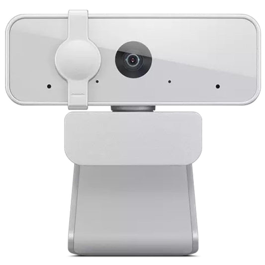 Lenovo Cámara Web 300 FHD | 1080p, ángulo amplio de 95°, rotación panorámica e inclinación, micrófonos duales, obturador de privacidad, plug-and-play