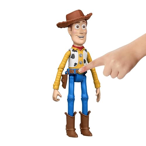 Mattel Pixar Toy Story 5 Figura de Acción Woody parlante de 7 Pulgadas 3+