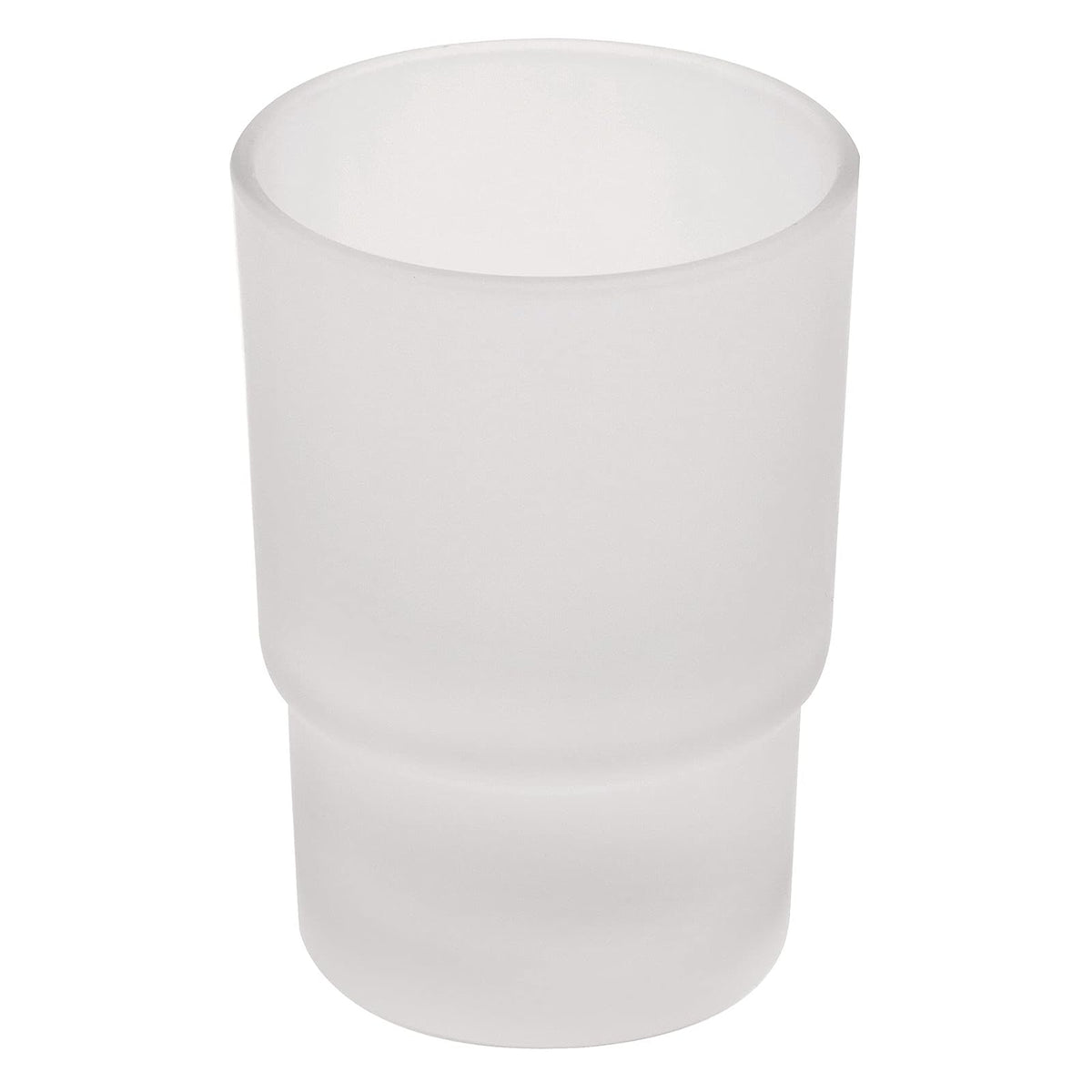 Foset Riviera RIA-75DI, Dispensador de jabón, Cromado + Aero AEA-71VA, Vaso de Repuesto para portavaso, Aero