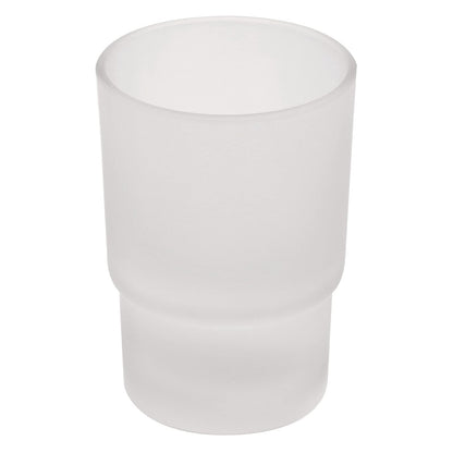 Foset Riviera RIA-75DI, Dispensador de jabón, Cromado + Aero AEA-71VA, Vaso de Repuesto para portavaso, Aero