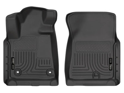 Husky Liners Forros de Piso de Asiento Delantero y Segundo, Todo, Negro, Floor Liners - Front