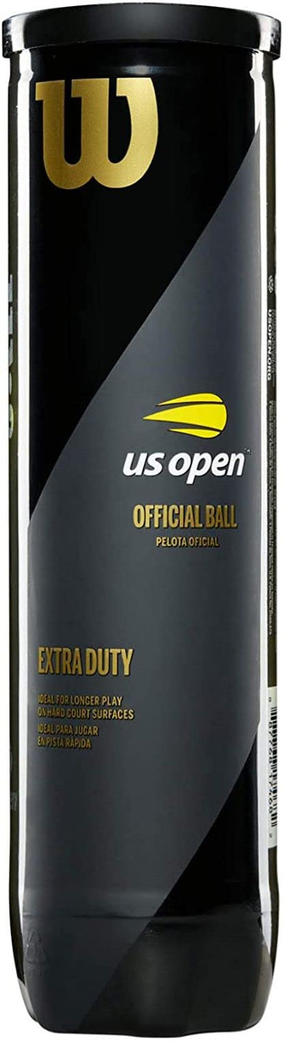 Wilson US Open Pelotas de Tenis - Single Can (4 Balls) - Single Can (4 Balls)Extra Duty