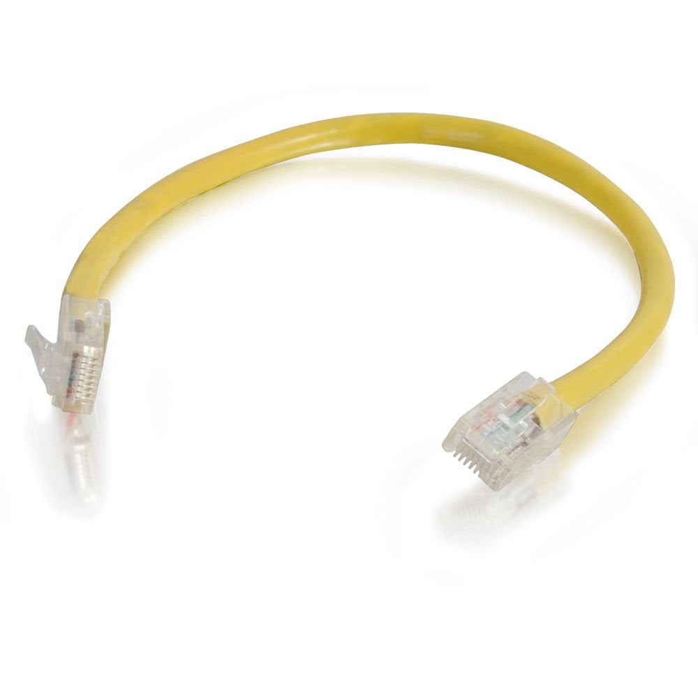 C2G Cable de Red Cat5E RJ45 sin Bota - 45.7 m - Amarillo