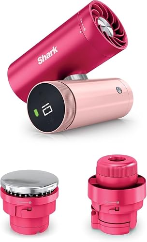Shark Chillpill Sistema Refrigeración y Ventilador Personal 3 en 1, Rosa | Ventilador + refrigerador + humidificador | Inalámbrico y portátil | Contacto seco sin goteos