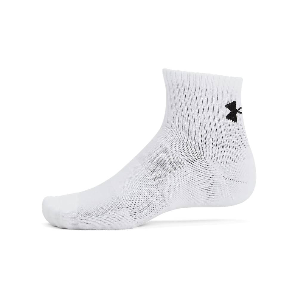 Under Armour Paquete de 6 calcetines de algodón para entrenamiento Calcetín Unisex adulto