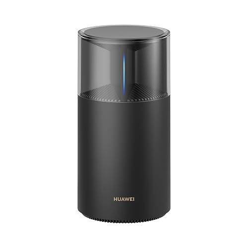 HUAWEI WiFi Mesh X1 Pro Router, Wi-Fi 7, Negro | Doble Banda a 3,6 Gbps, Antena de Malla Entre Pisos, Puertos 4 x 2,5 GE, Diseño Estético para el Hogar, Control Parental