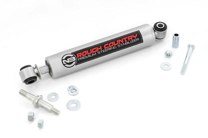 Rough Country N3 estabilizador de dirección para Jeep Wrangler TJ YJ Cherokee XJ ZJ | 02-10 Silverado Sierra HD | 8731730
