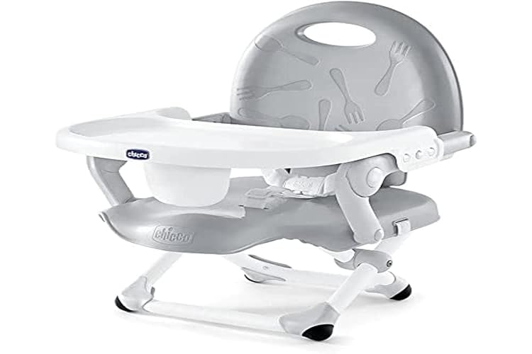 Chicco Silla Portátil Pocket Snack Cenizo