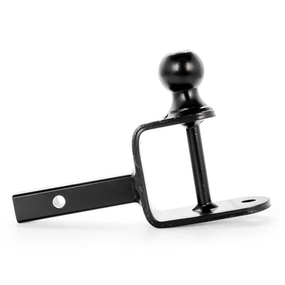 Camco 66024 negro ATV/UTV soporte de bola de jabalí (bola de 2" 1 Vástago de 1/10.2 cm), 1 paquete
