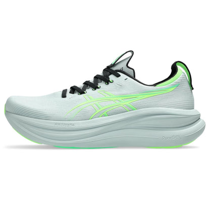 Asics Gel-Nimbus 28 Tenis para Correr Hombre - 29.0 cm - COLD MOSS - ILLUMINATE GREEN