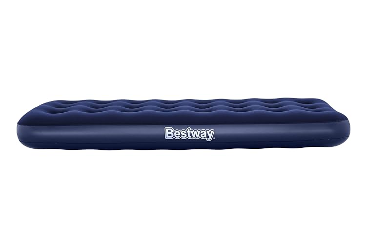 Colchón Inflable Individual Jr Twin 1.85 m x 76 cm x 22 cm Bestway para interior y exterior soporta 150 kg