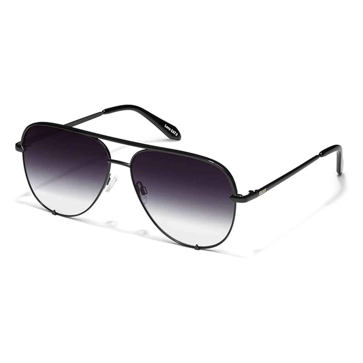 Quay Australia HIGH KEY Men's and Women's Sunglasses Classic Oversized Aviator