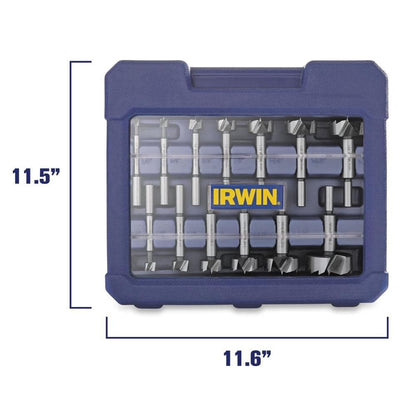 Irwin Tools 1966893 - Juego de brocas para madera (14 piezas)