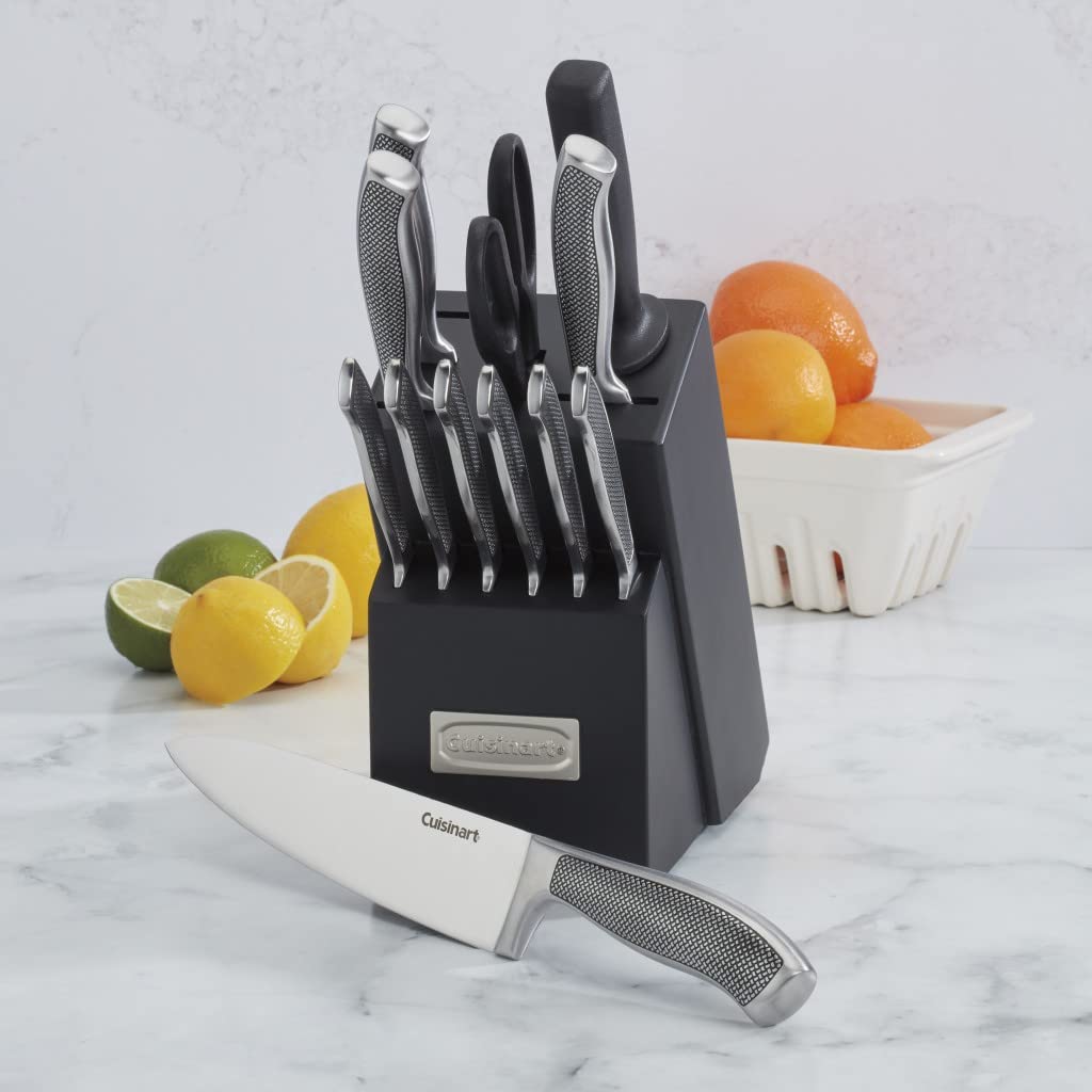 Cuisinart C77SS 13P 13 piezas Colección Graphix Bloque para juego de cuchillos, acero inoxidable