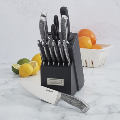 Cuisinart C77SS 13P 13 piezas Colección Graphix Bloque para juego de cuchillos, acero inoxidable