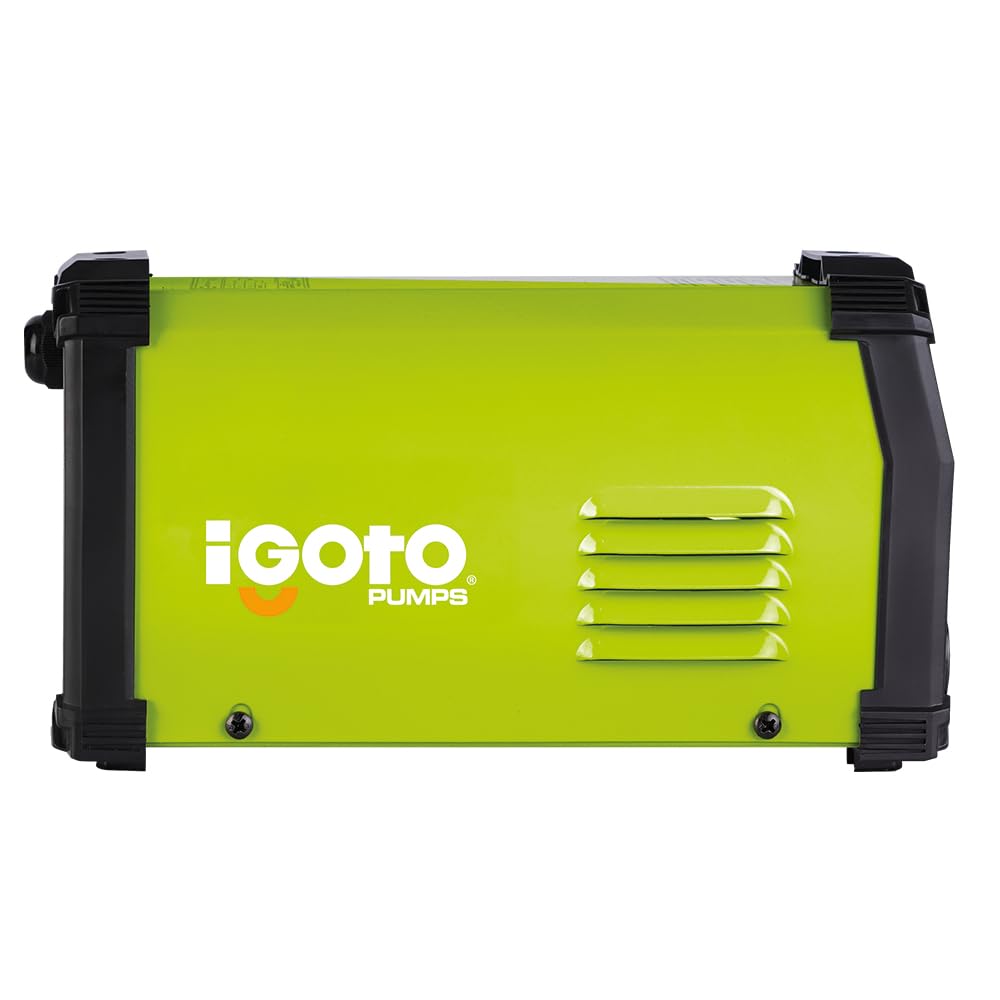 Igoto PLUS130 Soldadora Inversora Máquina para Soldar Pantalla Digital Compatible con Electrodos hasta 3.2 mm, Incluye Cables, Careta y Cepillo