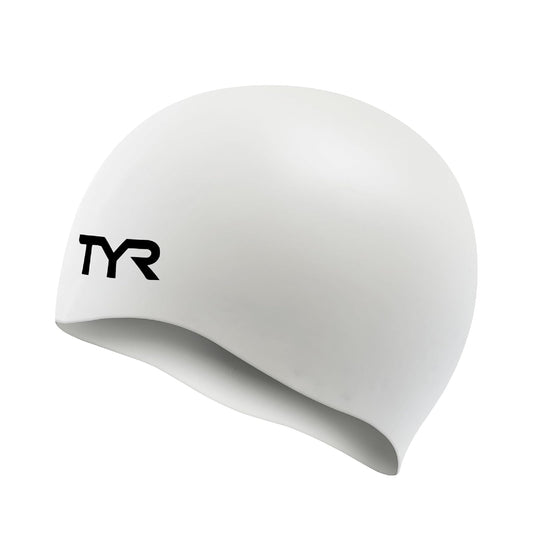 TYR - Gorro de natación Antiarrugas (Silicona)