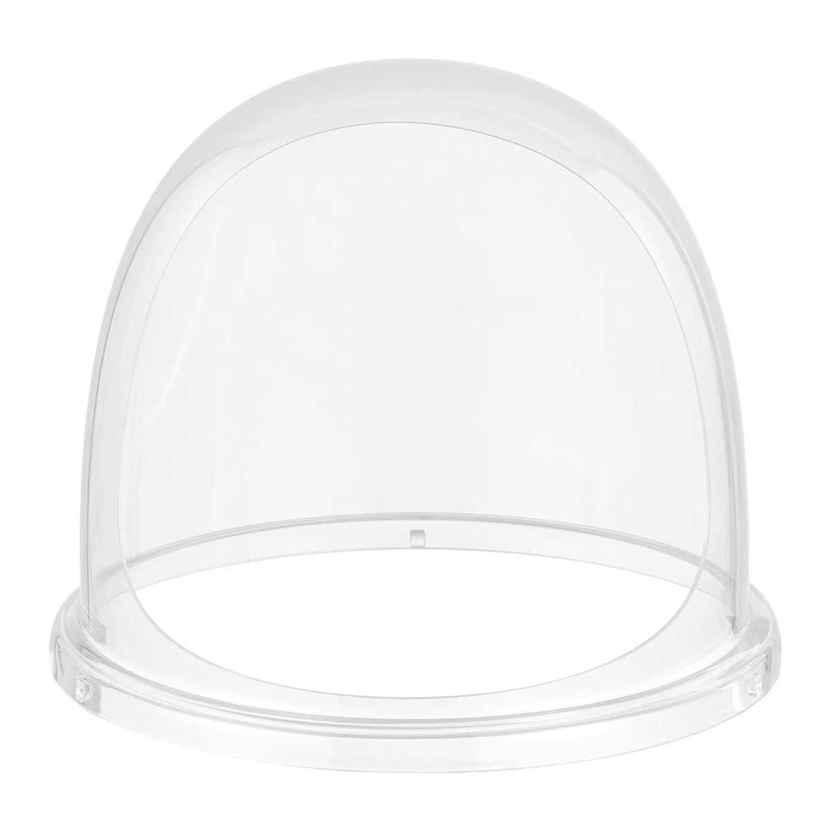 VEVOR Cubierta para Máquina de Algodón de Azúcar, Cúpula Acrílica Transparente, Compatible con Recipiente de Máquina de Algodón de Azúcar 381 mm, para Fiestas, Tiendas, Diseño de Ranura Inferior