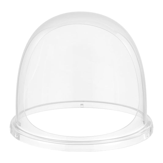 VEVOR Cubierta para Máquina de Algodón de Azúcar, Cúpula Acrílica Transparente, Compatible con Recipiente de Máquina de Algodón de Azúcar 381 mm, para Fiestas, Tiendas, Diseño de Ranura Inferior