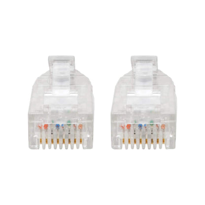 Tripp Lite N201-S15-BK Cable Patch Cat6 UTP (RJ45) - M/M, Gigabit, Snagless, Moldeado, Delgado, Negro, 4.57 m [15 pies]