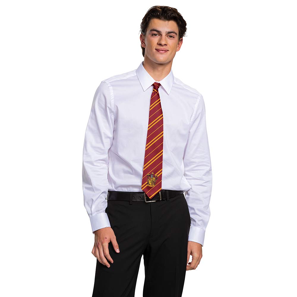 Harry Potter - Corbata de disfraz con diseño de Hogwarts de calidad de película, para adultos