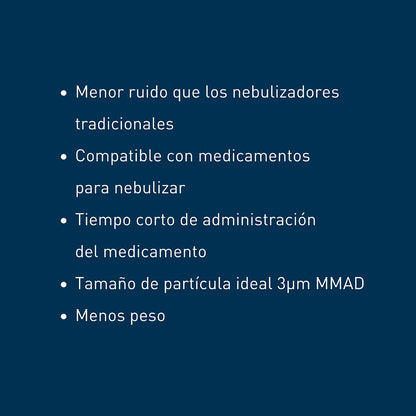 OMRON Nebulizador de Compresor NE-C801KD para Bebés, Niños y Adultos