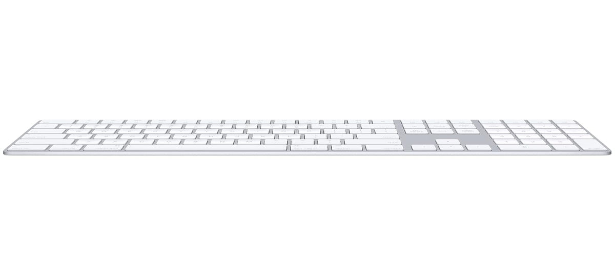 Teclado Magic Keyboard de Apple con Teclado numérico: Recargable, con conexión Bluetooth y Compatible con el Mac, iPad y iPhone; Español, Color Plata - 2025
