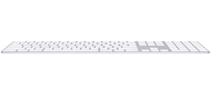 Teclado Magic Keyboard de Apple con Teclado numérico: Recargable, con conexión Bluetooth y Compatible con el Mac, iPad y iPhone; Español, Color Plata - 2025