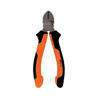 Truper Expert T202-5X, Pinza corte diagonal 5" mango Comfort Grip