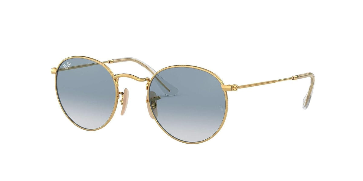 Ray-Ban RB3447N Round Flat Lenses Metal Sunglasses