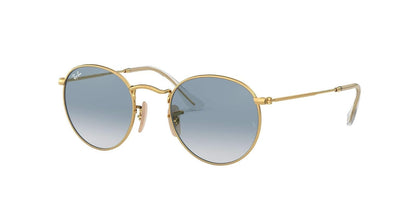 Ray-Ban RB3447N Round Flat Lenses Metal Sunglasses