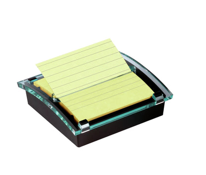 Post-it Dispensador de Notas Pop-Up, Negro - Negro clásico - 4.3 x 13.3 cm - Borrar arriba