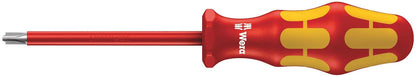 Wera Kraftform Plus VDE 162i Desarmador Aislado Phillips #1, 6" - Phillips - ranurado - Phillips - Slotted, #2 Head, 4" Blade