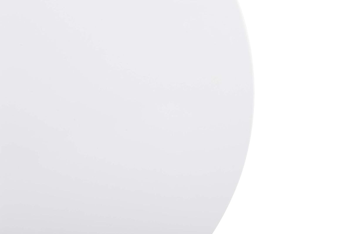 Elle Decor FETLULWHTC01 Lulu Metal Side Table White