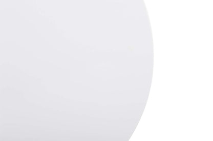 Elle Decor FETLULWHTC01 Lulu Metal Side Table White